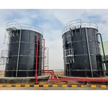 Резервуар противопожарной воды для нефтебазы